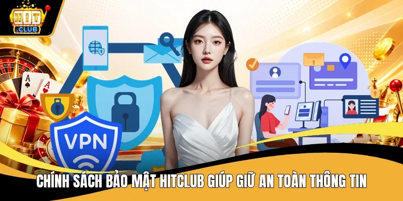 Chính sách bảo mật Hitclub giúp giữ an toàn thông tin