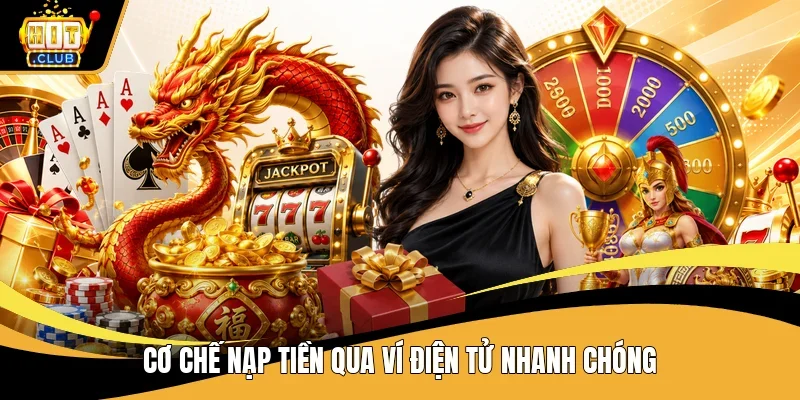 Cơ chế nạp tiền qua ví điện tử nhanh chóng